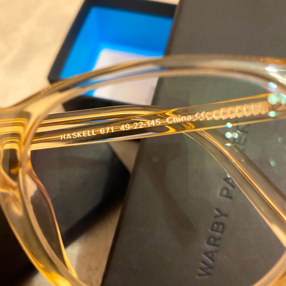 Warby Parker Haskell frames